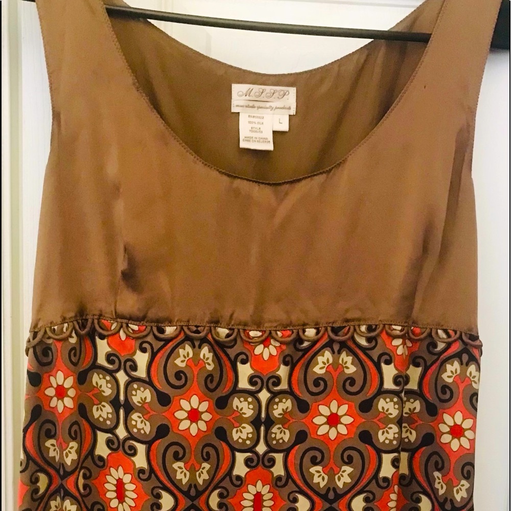 Max Studio Specialty Products Silk Dress